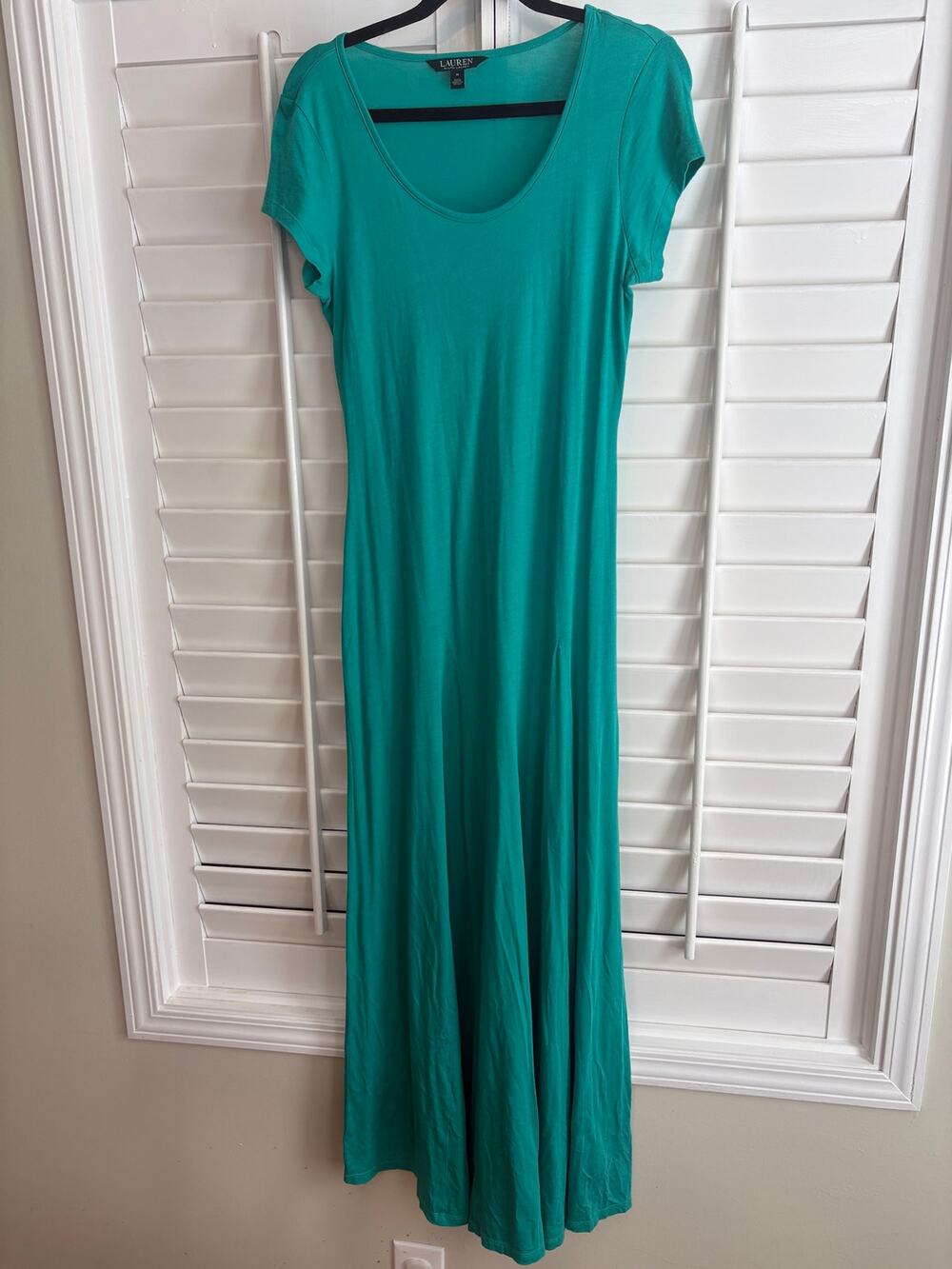 Lauren‎ Ralph Lauren Turqouise Maxi Dress Size Medium